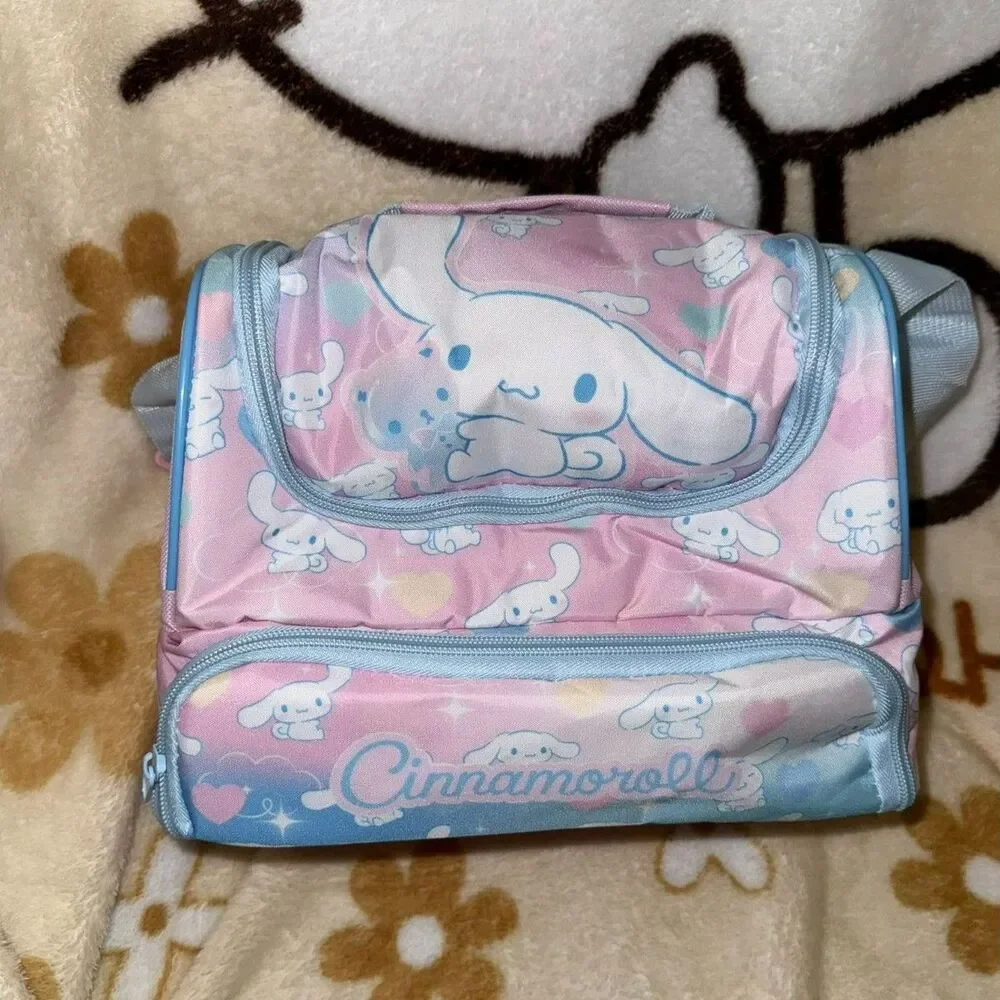 Cinnamoroll Pink & Blue Insulated Lunch Bag